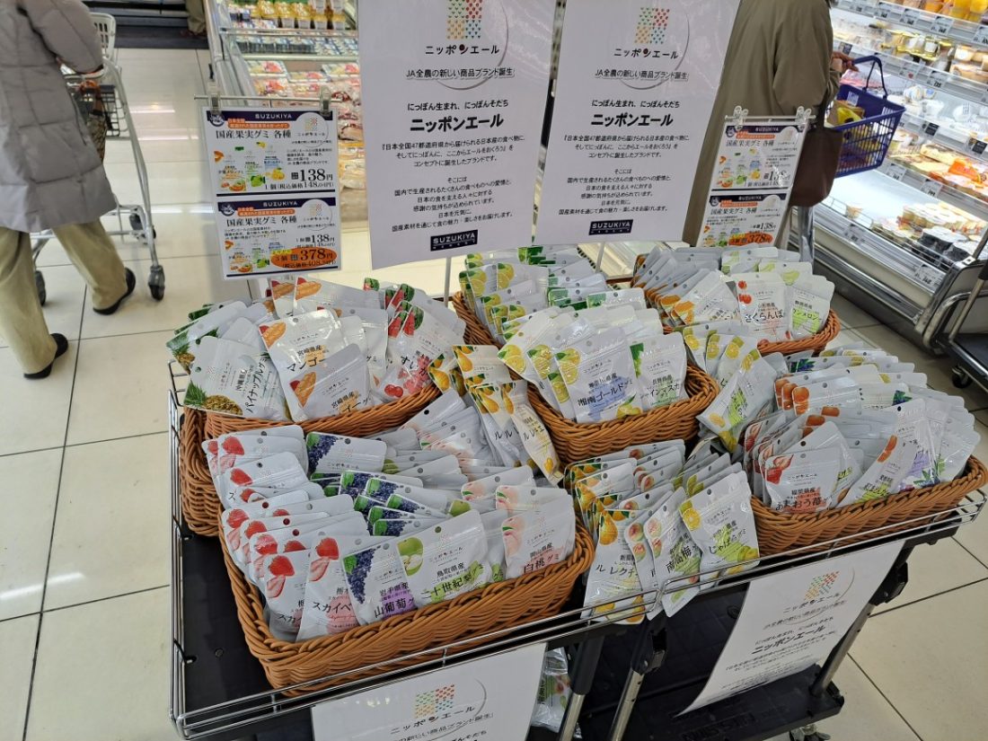 日本エールグミ入荷