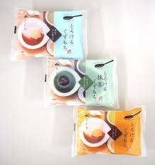 昨年大好評 聖食品とろけるくずもち販売スタート