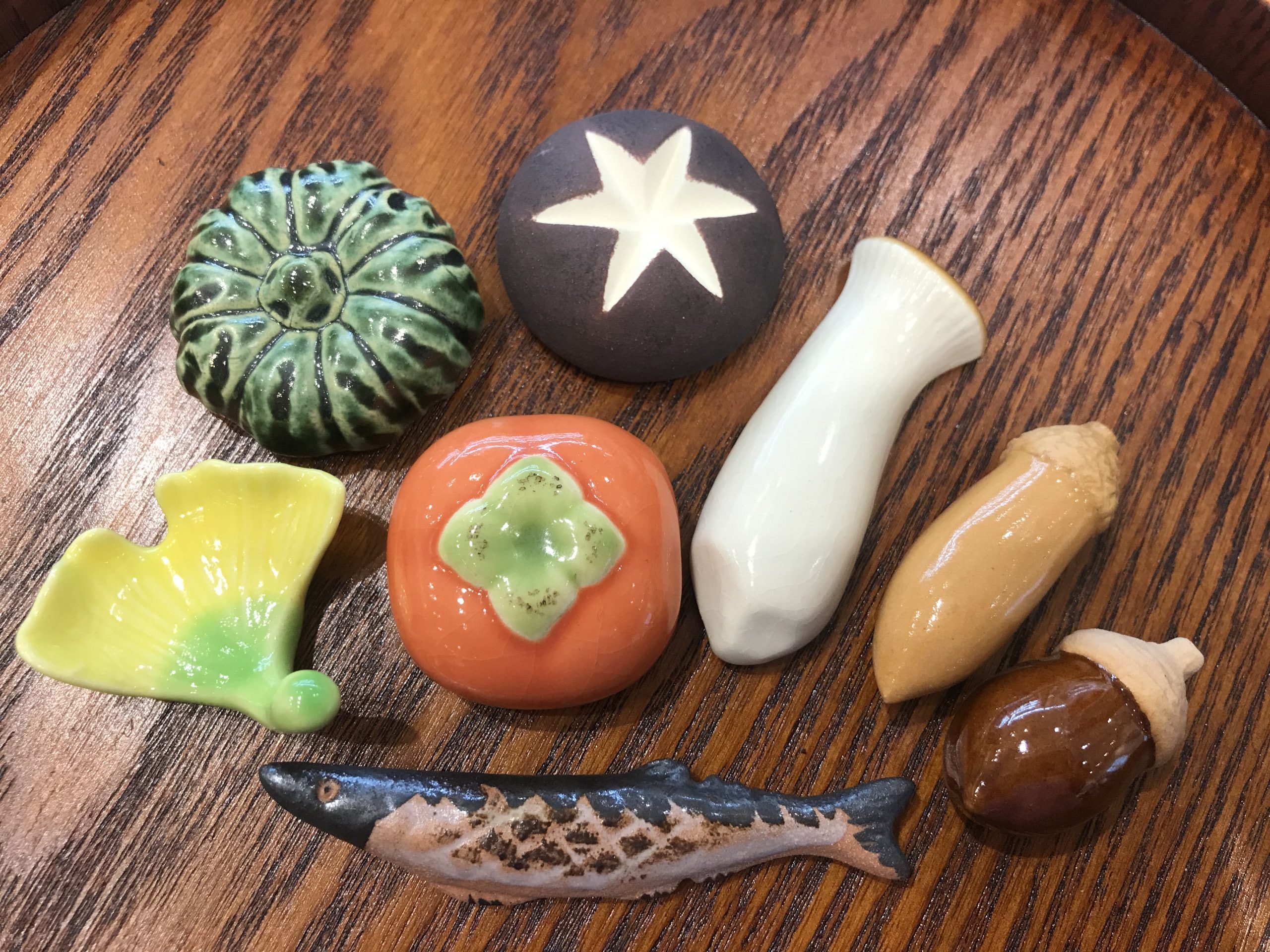 秋を感じる箸置き