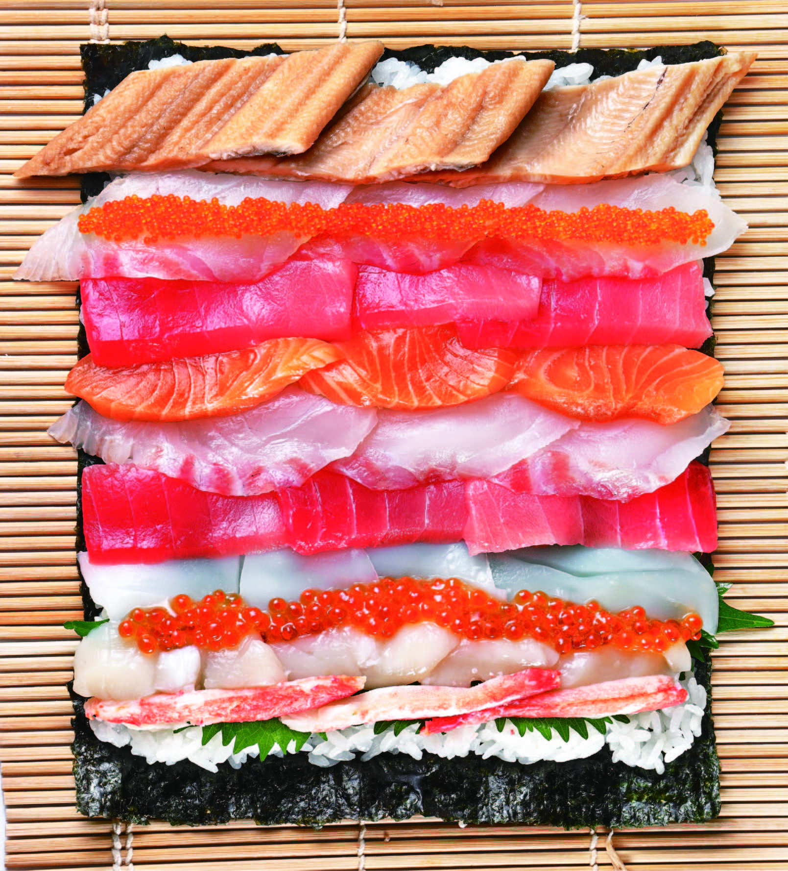 海鮮好きにはたまらない！１本にたくさんの美味しいを巻きました