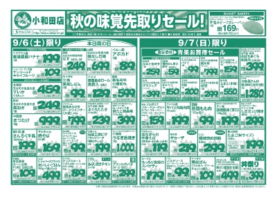 秋の味覚先取りセール!